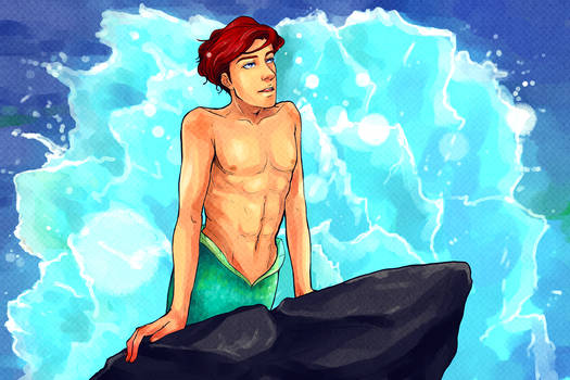 Disney Genderbend - The Little Mermaid - Ariel