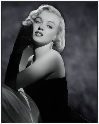 Marilyn Monroe Iconic Black Dress by KOprints on DeviantArt