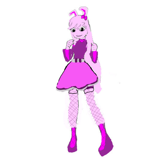 Pinki Pinki redesign by tocanichamomo on DeviantArt