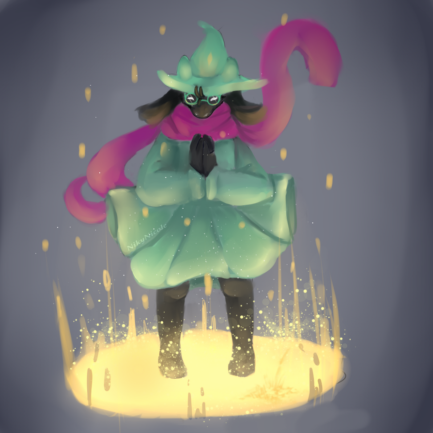 Delta Rune Ralsei Color -DELTARUNE -Ralsei by Nikynicole on DeviantArt