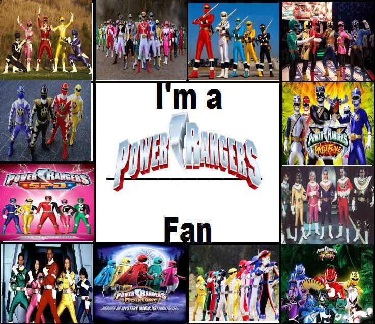 I'm a Power Rangers Fan by CharloFurentese2020 on DeviantArt