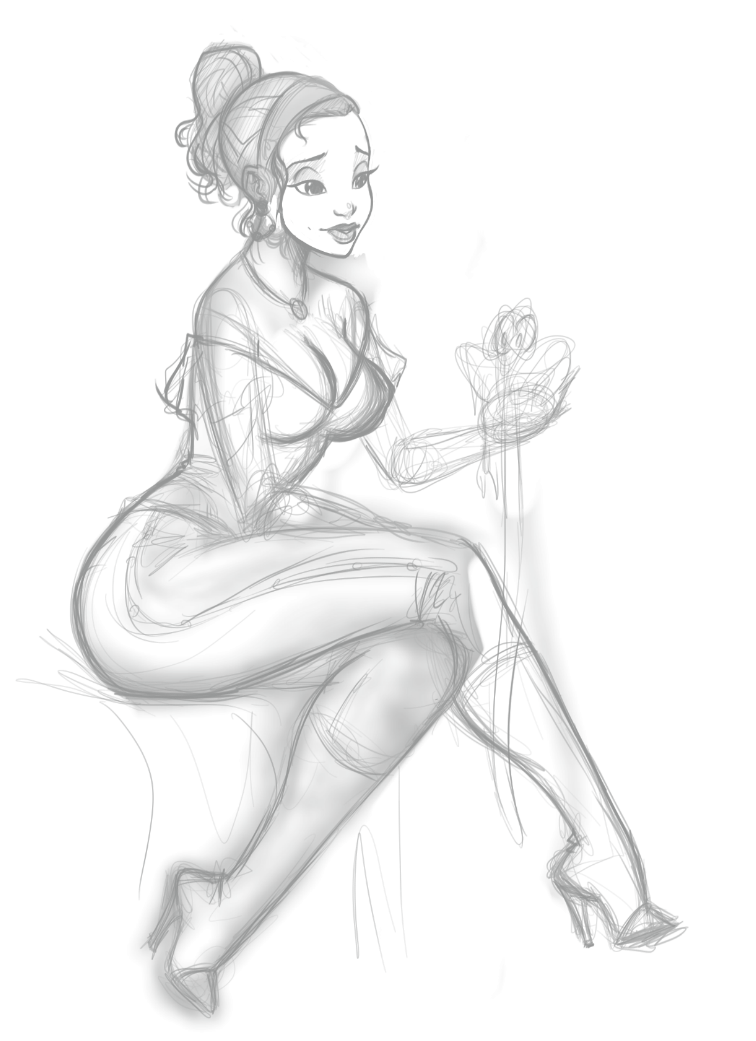 Tiana_Sketch