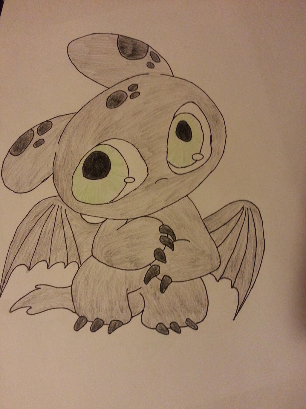 Toothless chibi