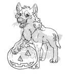 Halloween Wolf pup FOR SALE by 666vlcina