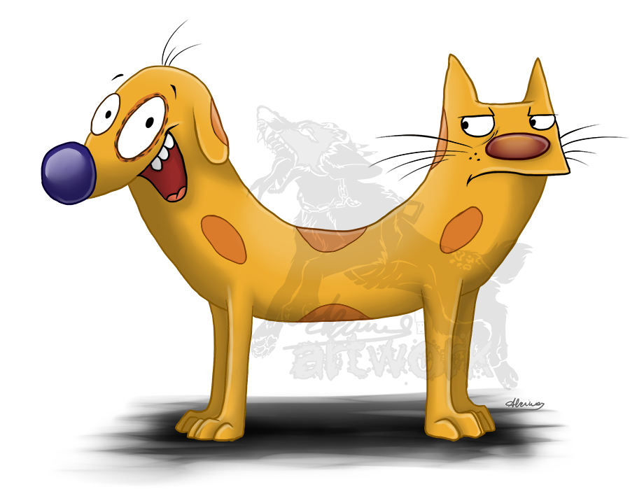 Catdog by 666vlcina on DeviantArt Catdog by 666vlcina on DeviantArt