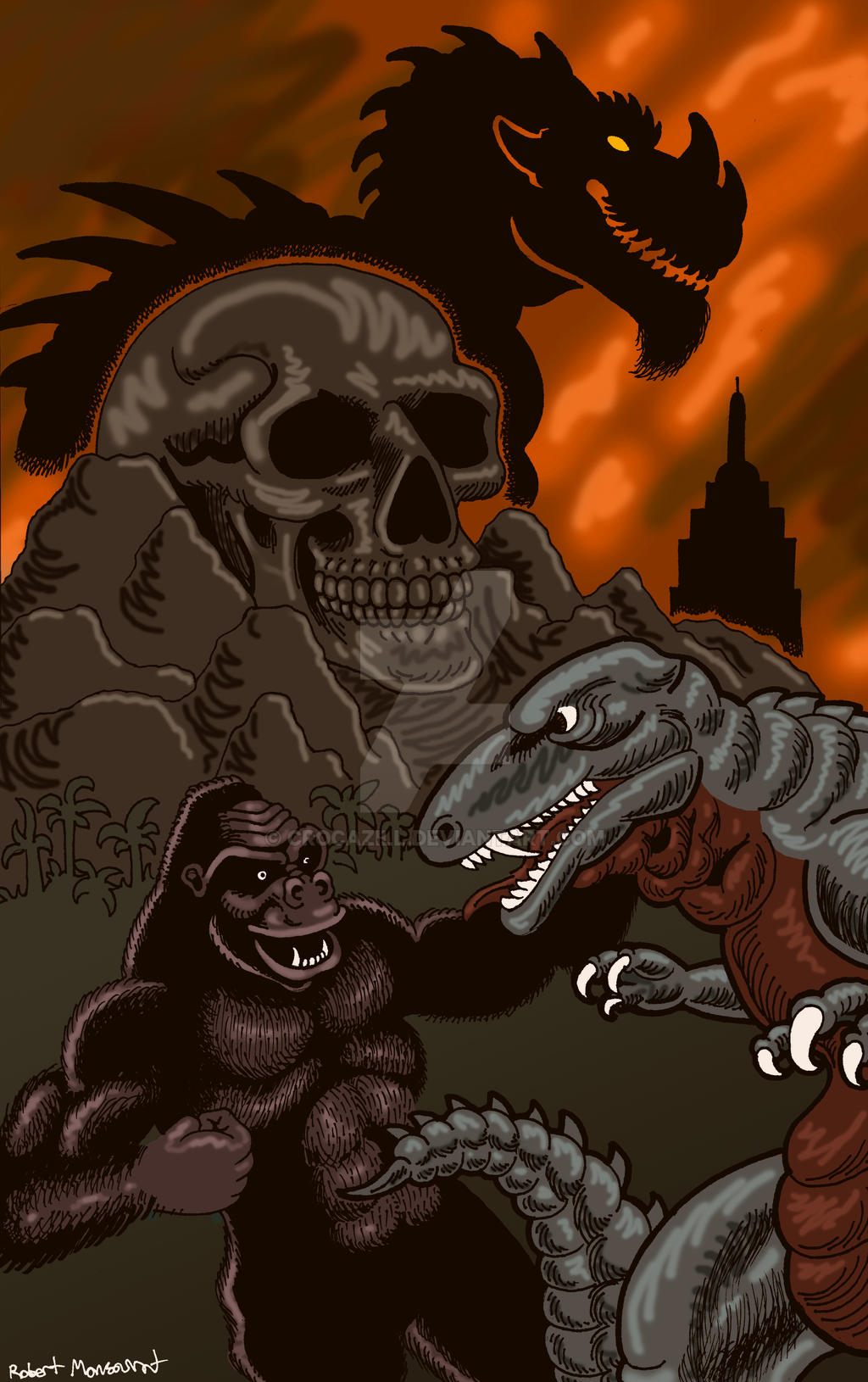 Kong vs Gorosaurus