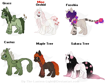 Plant Design Challenge Pony Adopts Set 1