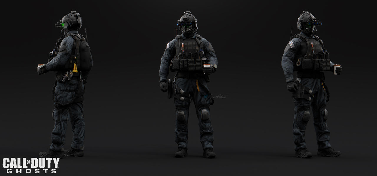 COD10: Ghosts Character Concept Art by SweetJason-H on DeviantArt