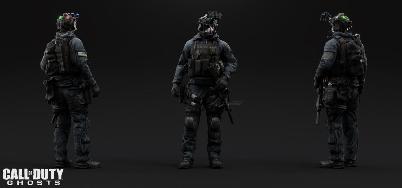 COD10: Ghosts Character Concept Art by SweetJason-H on DeviantArt