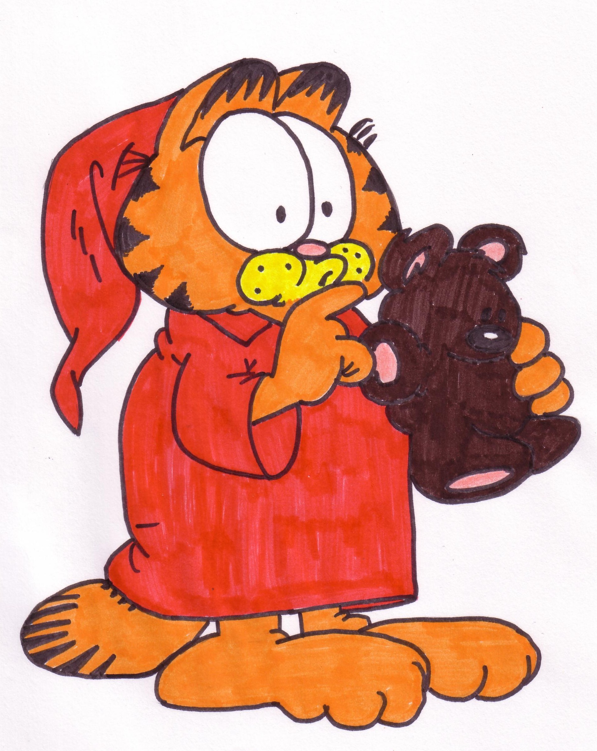 Garfield Pyjamas garfield in pjs by xXbytemeXx on DeviantArt