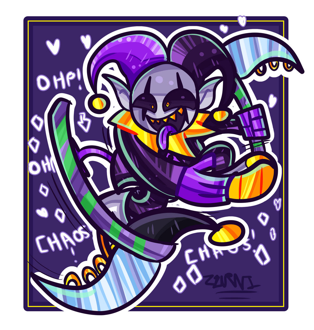 DeltaRune Jevil FanArt by Ziurvi by KozRiel on DeviantArt
