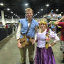 Metrocon 2018 Rapunzel and Flynn Rider