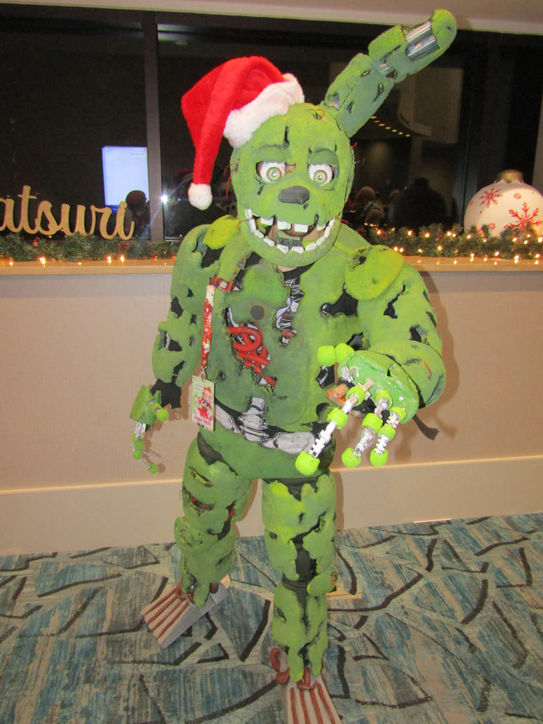 Springtrap Christmas Holiday Matsuri 2023 Christmas Springtrap by sharidakenplz on DeviantArt