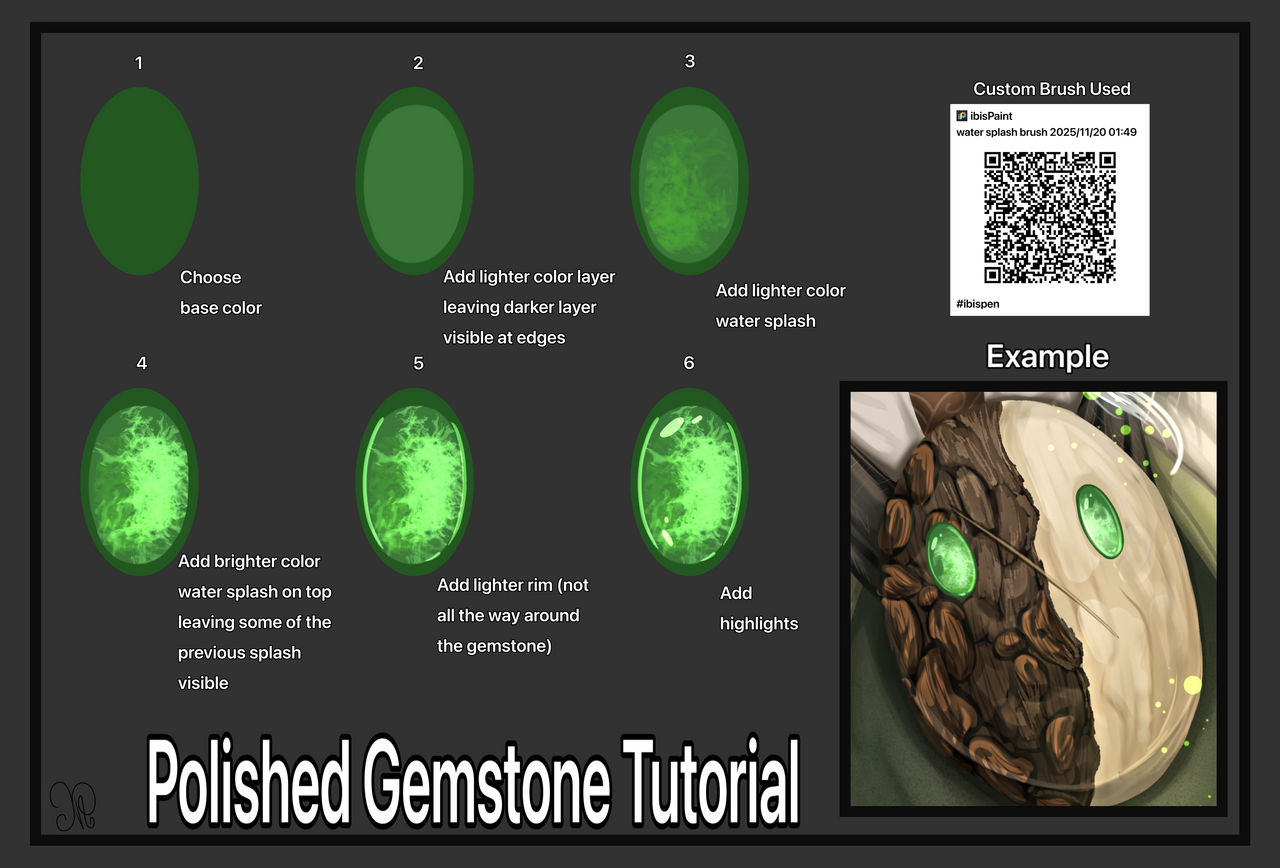 Polished Gemstone Tutorial