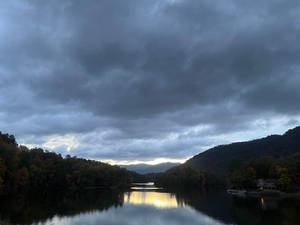 Lake at dusk !!