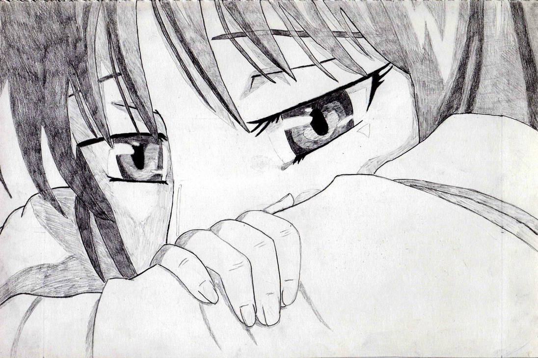 Sad Anime Girl by rediceRyan2 on DeviantArt