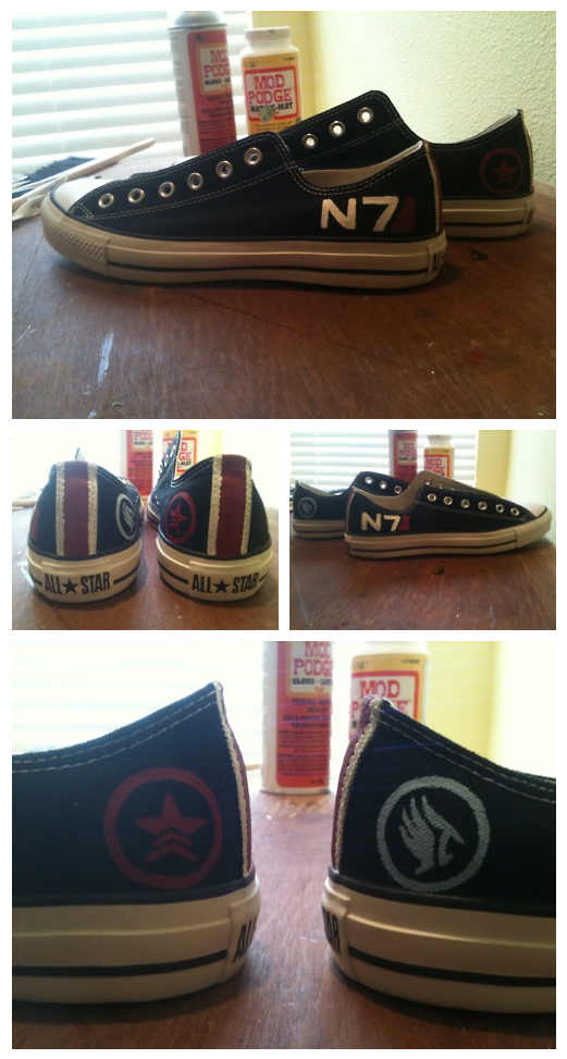 Commission: N7 Converse