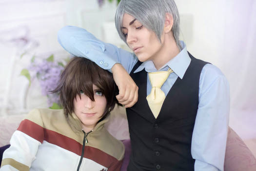 Misaki and Usagi - Junjou Romantica 2