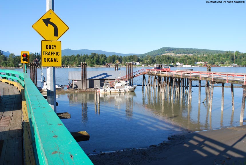 Along the river Ferry