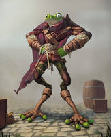 Frog thief - Character Design