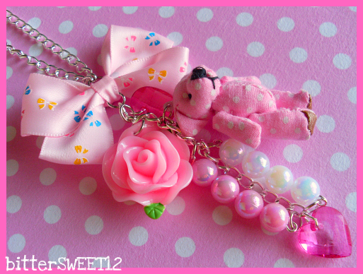 Pretty In Pink Necklace