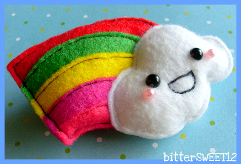 Over The Rainbow Brooch