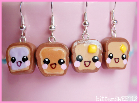 Happy Toast Earrings1