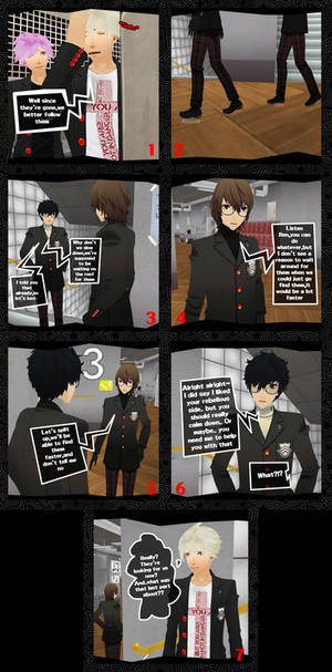 P5 AU: Another Story - Page 87