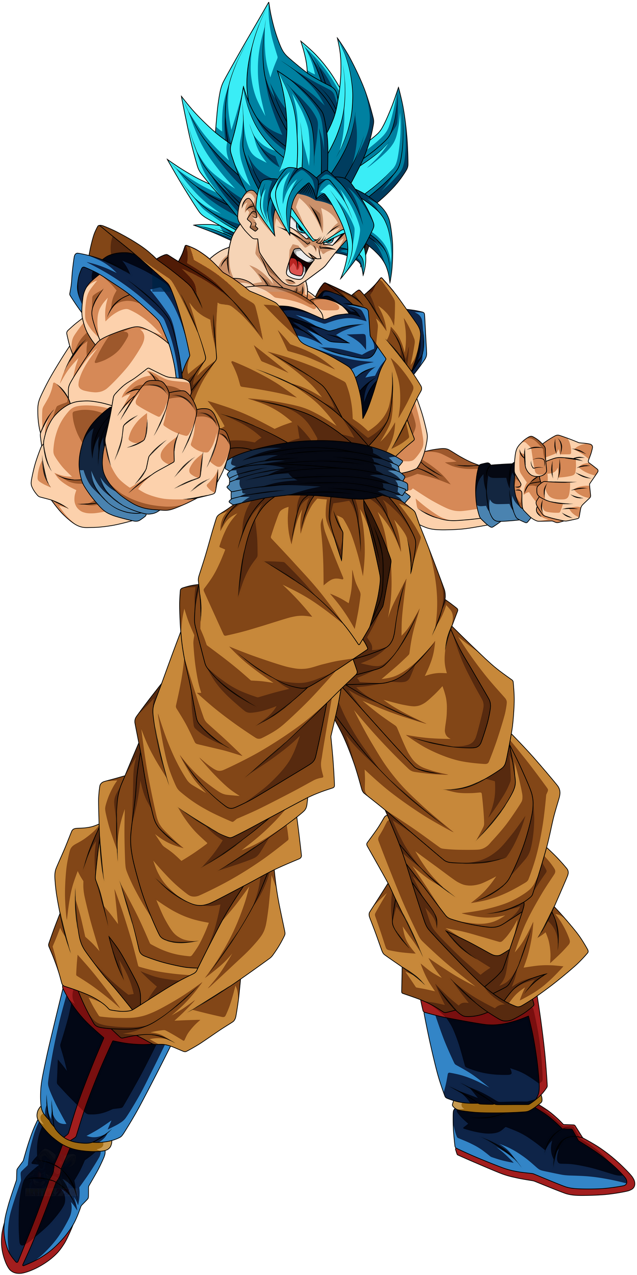 ULSW - GOKU USSJB (UNIVERSAL SUPER SAIYAN BLUE) by BlackVinas on DeviantArt