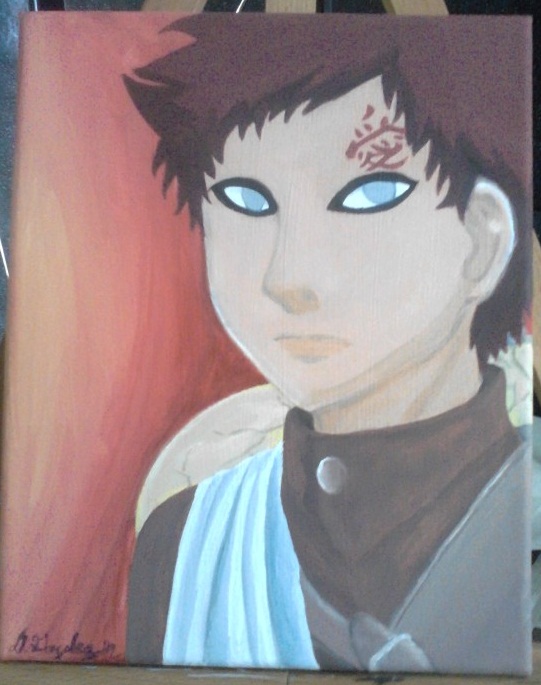 Gara 8x10 Acrylic Painting