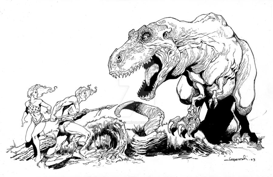 Dinosaur Convention Sketch