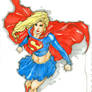 Supergirl Color Sketch