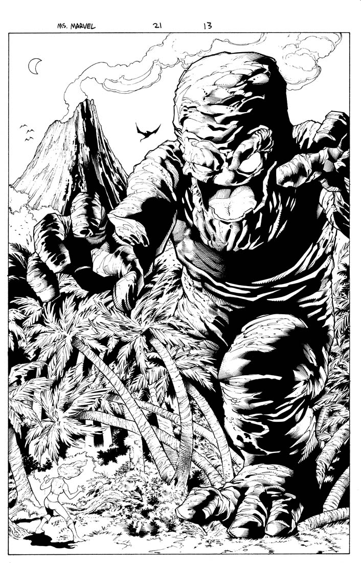 Rommbu from Ms. Marvel 21 pg.13 by aaronlopresti