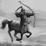 Mongol archer centaur