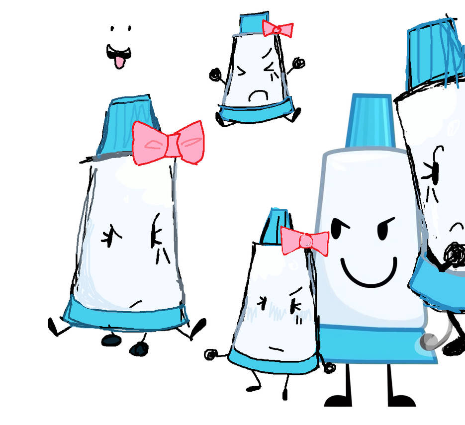 Bfb Toothpaste toothpaste bfdie by kurxxedemeraldzz on DeviantArt