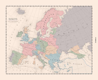 Europe 1862 (They Come In All Colours)