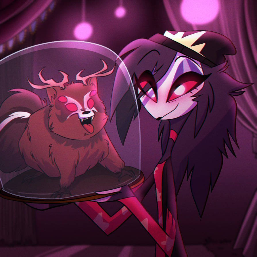 Octavia Whit A Pet Demon Red Raccoon by sofia2717 on DeviantArt