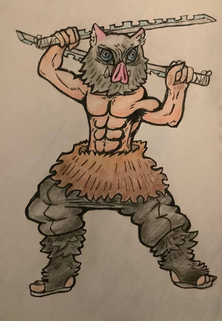 Inosuke hashibira. by JoshysConceptArt1323 on DeviantArt