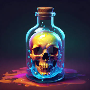 Poison bottle