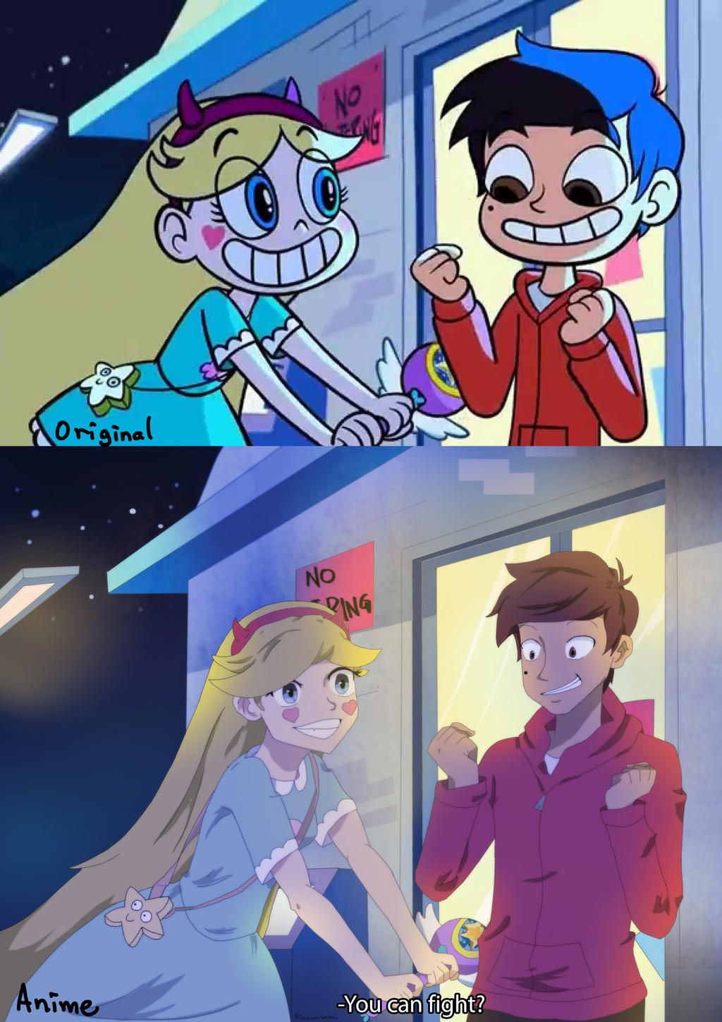 Star vs The Forces of Evil (anime screenshot) by Knownsami on DeviantArt