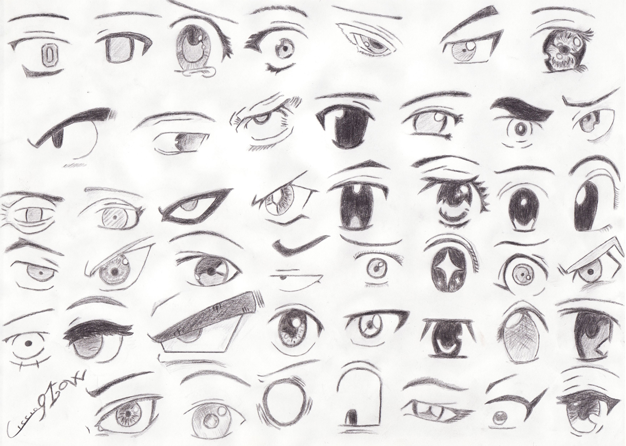 45 Manga eyes by ciccio91gow on DeviantArt