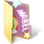 Gravity Falls - Mabel Folder icon