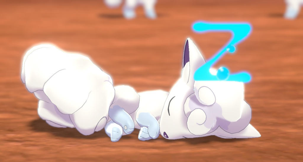 Sleeping Alolan Vulpix by SalamanderZero on DeviantArt