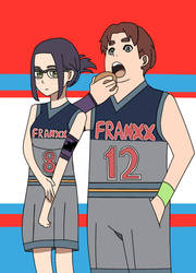 Darling in the Basketball: Futoshi and Ikuno