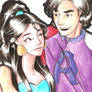 Jasmine y Aladdin