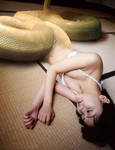 Sleeping naga by jaserzhang