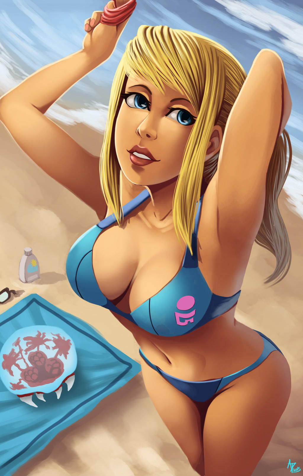 Beach Samus 3