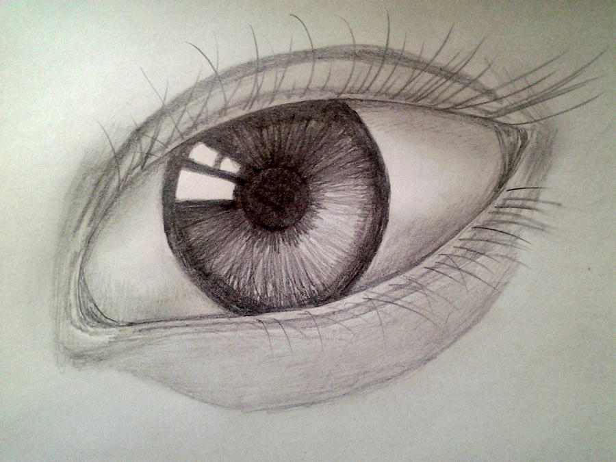 Left eye (pencil drawing)