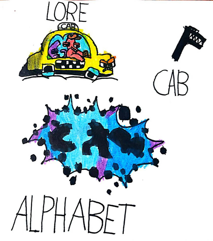 Alphabet Lore Cab Transformation by aeziezhyl322 on DeviantArt