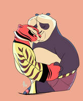 Po and Tigress Love